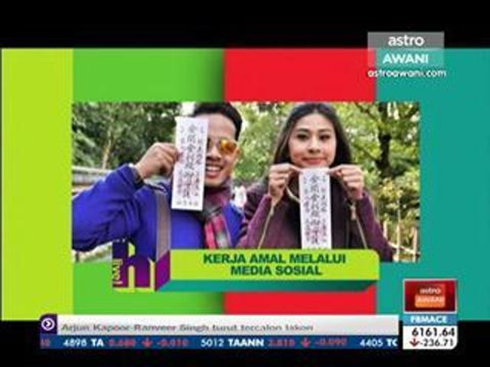 Kerja amal melalui media sosial - Fouziah Gous