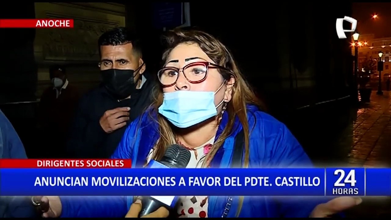 Ronderos anuncian marchas a favor del presidente Pedro Castillo