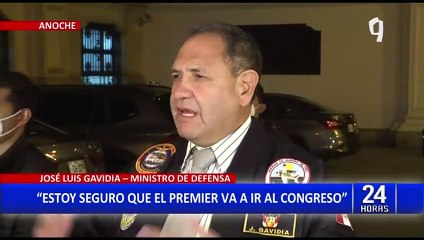 José Luis Gavidia: "Estoy seguro que el premier va a ir al Congreso"
