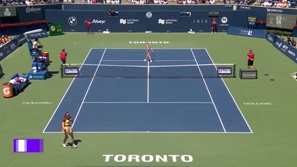 Halep continues to roll through Toronto