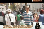 Ciudadanos respaldan el restablecimiento de relaciones políticas entre Venezuela y Colombia