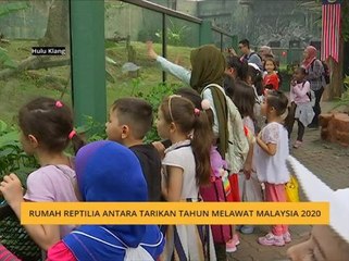 Rumah reptilia antara tarikan tahun melawat Malaysia 2020