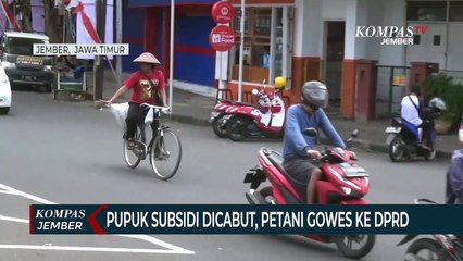 Petani Gowes ke DPRD Protes Pencabutan Pupuk Subsidi