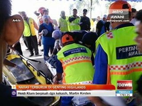 Imbasan nahas bas terburuk di Genting Highlands