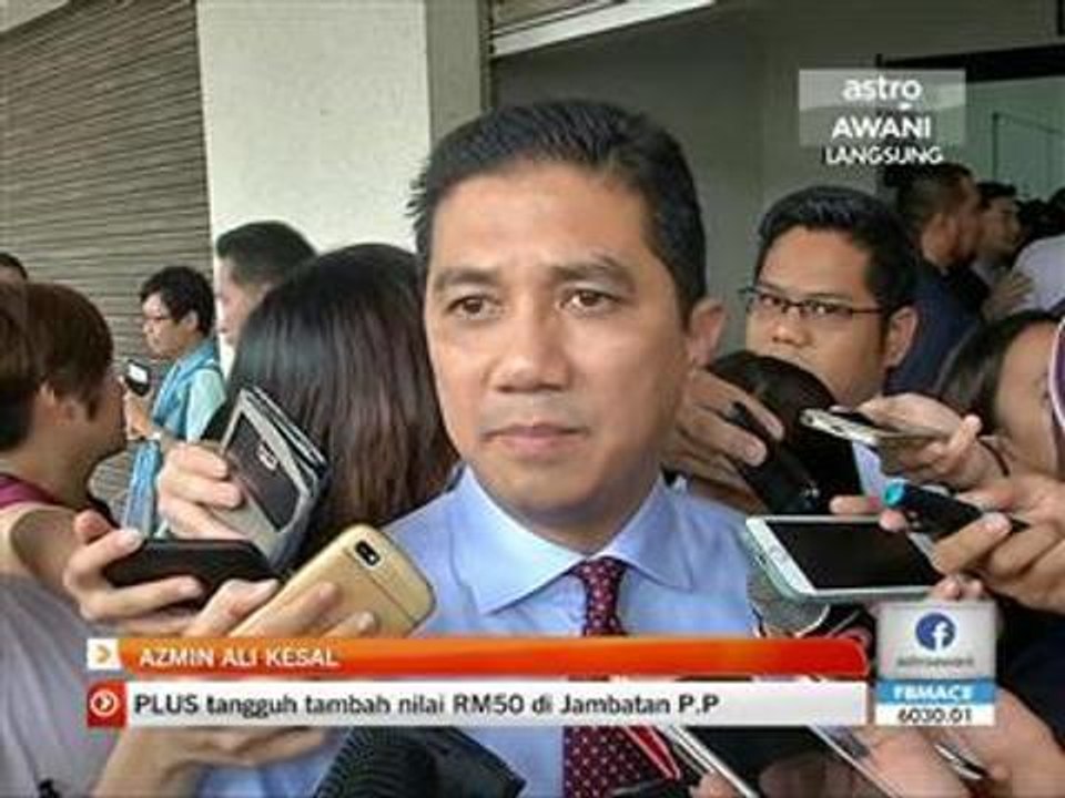 Azmin Ali kesalh