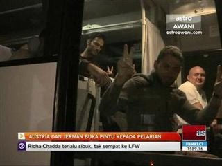 Austria dan Jerman buka pintu kepada pelarian