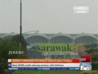 Jerebu: landasan KIA dibuka semula untuk operasi penerbangan