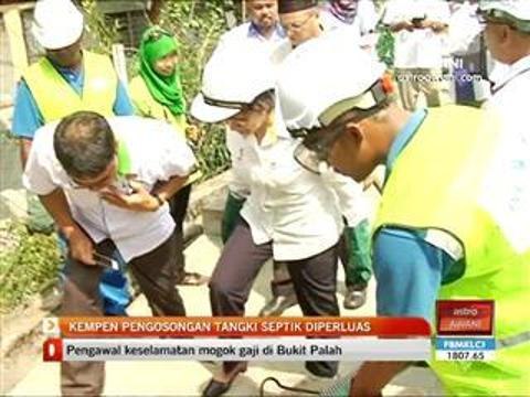 Kempen pengosongan tangki septik diperluas
