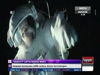 'Gravity' cipta rekod baru