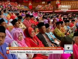 Cadangan guna sistem biometrik pada Perhimpunan UMNO