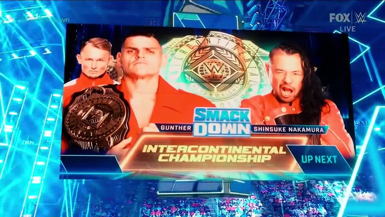 Gunther (c) vs. Shinsuke Nakamura | Intercontinental Championship Match | Highlights | 2022.08.12