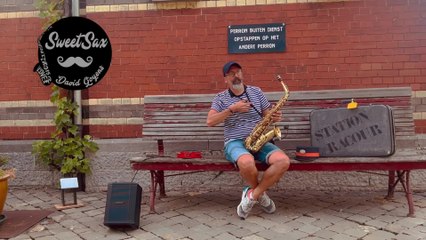 David Goyens, son saxo et ses airs doux et inspirants