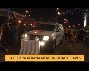 34 cedera kerana mercun di Batu Caves