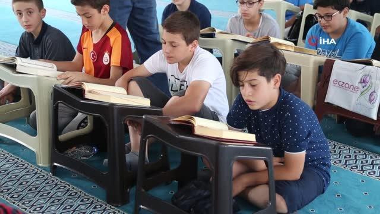 Gümüşhane kültür sanat haberi | Gümüşhane'de çocuklar önce Kuran-ı Kerim eğitimi alıyor, sonra spora teşvik ediliyor