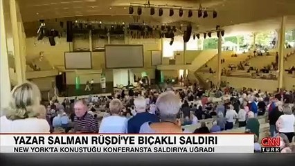 Salman Rüşdi, dünyanın gözü önünde bıçaklanmıştı, menajeri son durumunu açıkladı