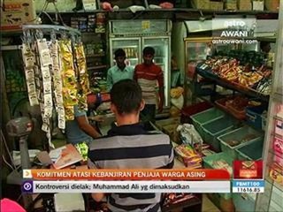 Komitmen atasi kebanjiran penjaja warga asing