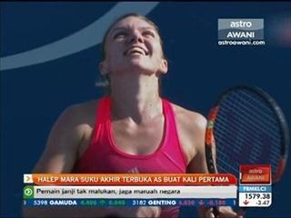 Tenis Terbuka AS: Simona Halep mara ke suku akhir buat kali pertama