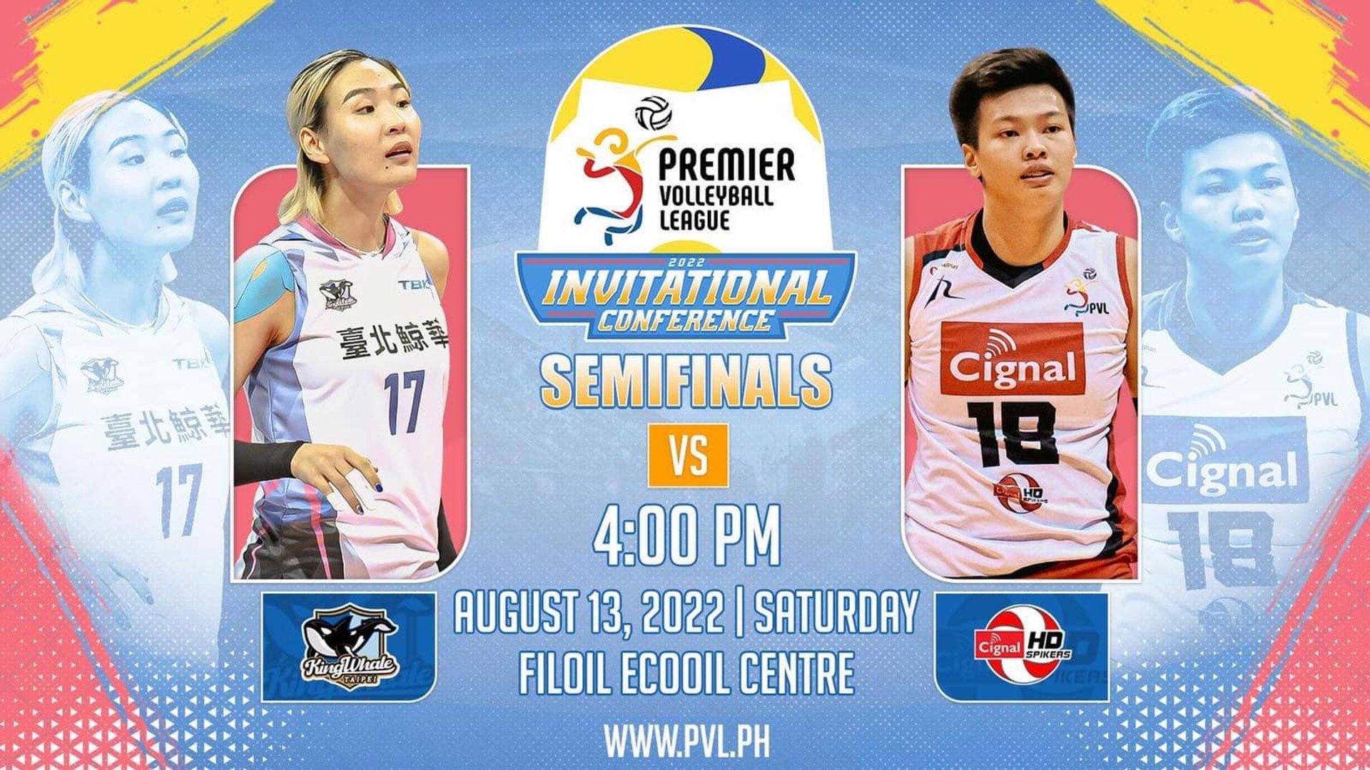 GAME 1 AUGUST 13, 2022 | KINGWHALE TAIPEI vs CIGNAL HD SPIKERS | 2022 PVL  INVITATIONAL CONFERENCE - video Dailymotion