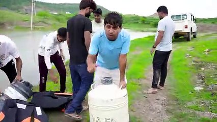We Mix 50Kg Liquid Nitrogen In Water | mr indian hacker