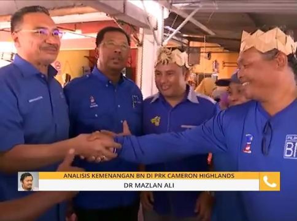 Komen Tengahari 27 Jan: Analisis kemenangan BN di PRK Cameron Highlands
