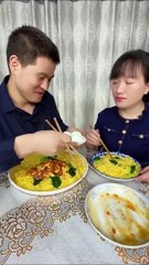 Husband and Wife Funny Eating  Show Viral Video A Millions View Trending in Tik Tok Ep.15-1