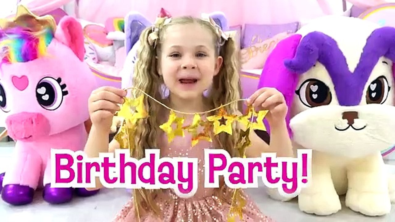 Diana and Roma Best Birthday Party! Magical Cartoon Compilation
