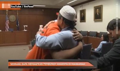 Seorang bapa memaafkan pembunuh anaknya di mahkamah