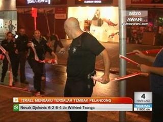 Israel mengaku tersalah tembak pelancong