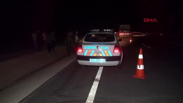 Son dakika haber | SİVEREK'TE OTOMOBİL KOYUN SÜRÜSÜNE ÇARPTI, 2 YARALI