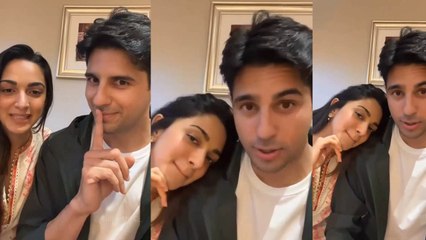 Kiara Advani और Sidharth Malhotra ने LIVE आकर क्या कहा फैंस से ? Watch video | FilmiBeat*Bollywood
