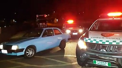 Após abordagem a veículo, condutor desacata GM e tem carro apreendido por adulteração, no Santa Cruz
