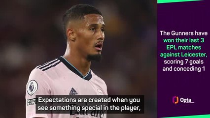 Arteta unsurprised by hype for 'special' Saliba