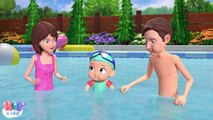 Küçük Balik - Bebek Havuzda Yüzme Öğreniyor _ Çocuk Şarkıları