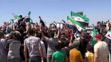 مظاهرات رافضة للمصالحة مع النظام في الشمال السوري