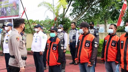 Kapolres Simalungun Pimpin Apel Penanganan Karhutla