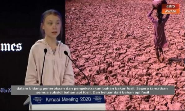 Niaga AWANI: Pertembungan Greta dan Trump menghangatkan kedinginan Davos