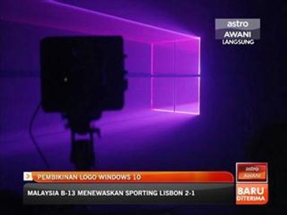 Pembikinan logo Windows 10