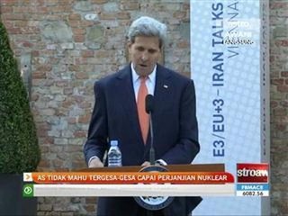AS tidak mahu tergesa-gesa capai perjanjian nuklear