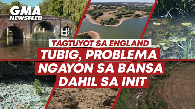 Source of River Thames dries up | GMA News Feed