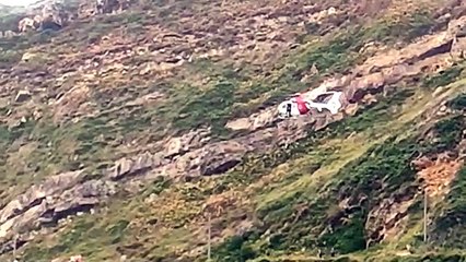 Rescate en puntas de San Juan Pasaia