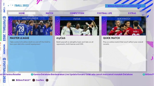 PES 2022 BITBOX PATCH REVIEW GAMEPLAY PS3