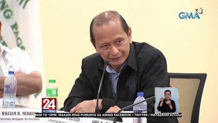 DA Usec. Leocadio Sebastian na pumirma sa resolusyon para mag-angkat ng asukal, nag-resign | 24 Oras Weekend