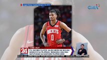 Fil-Am NBA player Jalen Green na muling bumisita sa Pilipinas, ibinahagi ang mga natutuhan sa kanyang Filipino mom | 24 Oras Weekend