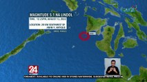 Sa ilang panig ng bansa may magkasunod na lindol ngayong hapon | 24 Oras Weekend