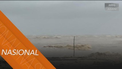 Fenomena air pasang di Selangor