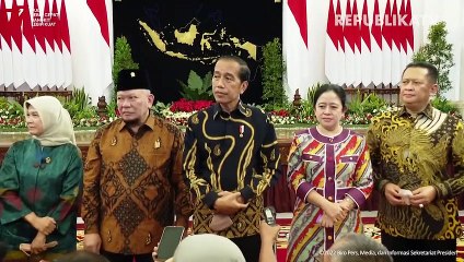 Disebut Restui Prabowo dan Ganjar, Ini Jawaban Jokowi