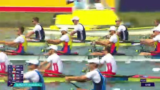 2022 European Rowing Championships - Munich, Germany - Men's Quadruple Sculls (M4x) A-final