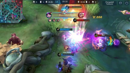 LYLIA Triple Kill - Gameplay Mobile legends