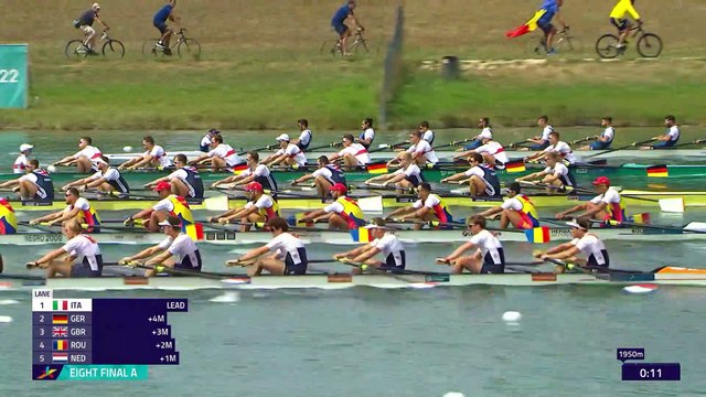 2022 European Rowing Championships - Munich, Germany - Men's Eight (M8+) A-final