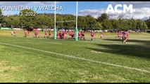 Gunnedah try highlights v Walcha - 13/8/2022 Northern Daily Leader